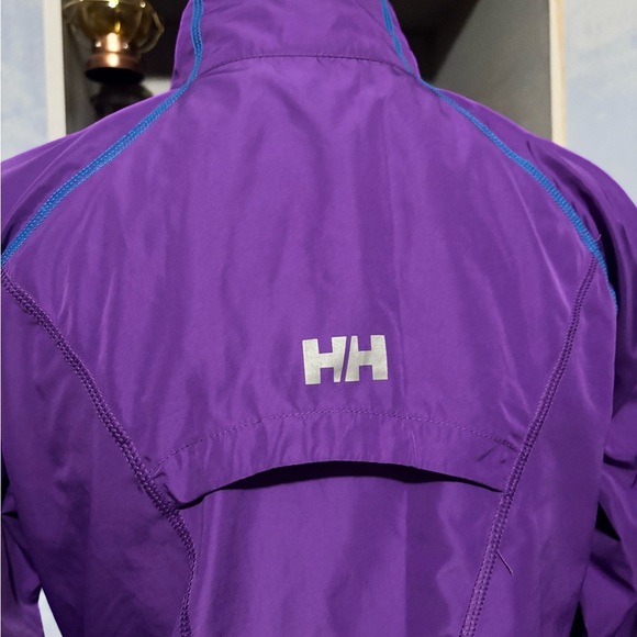 Helly Hansen Women's Purple windbreaker Jacket medium - Picture 8 of 11